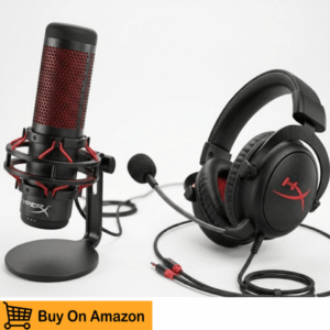 HyperX QuadCast - USB Condenser Microphone for  vocals