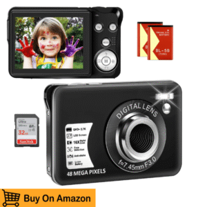 Keculbo 2.7 inch 30MP Portable Compact Camera For Travelling