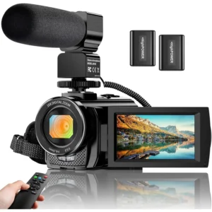 MELCAM Camcorder Video Camera for Vlogging