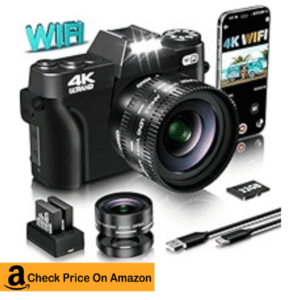 10. VJIANGER 4K Digital Vlogging Camera Review — Affordable Starter Camera for Everyday Creators