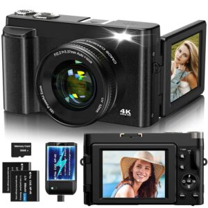 ROQIOO Digital Camera 4K