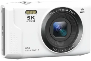 5K Vlogging Camera 72MP